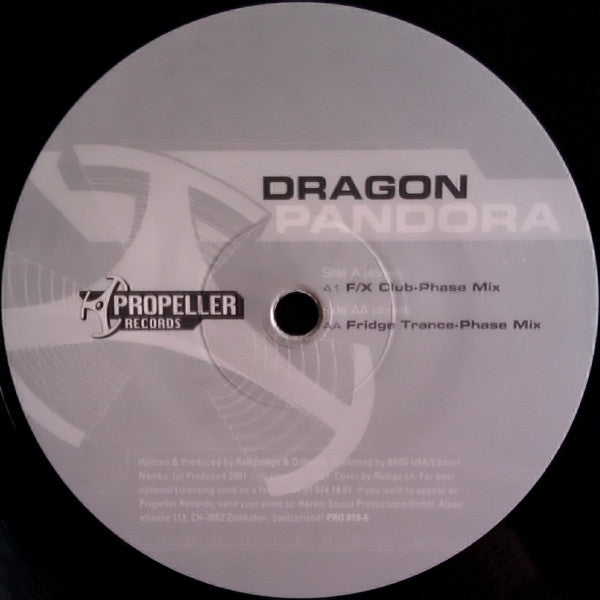Dragon (2) : Pandora (12")
