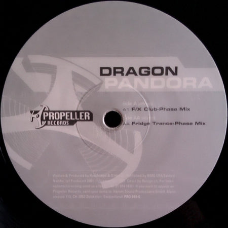 Dragon (2) : Pandora (12")