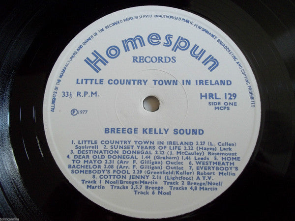 Breege Kelly : Little Country Town In Ireland (LP, Album)