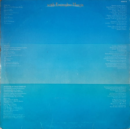 Gram Parsons : Grievous Angel (LP, Album, 1st)