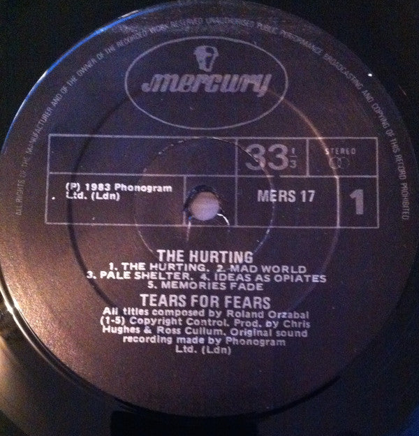 Tears For Fears : The Hurting (LP, Album)
