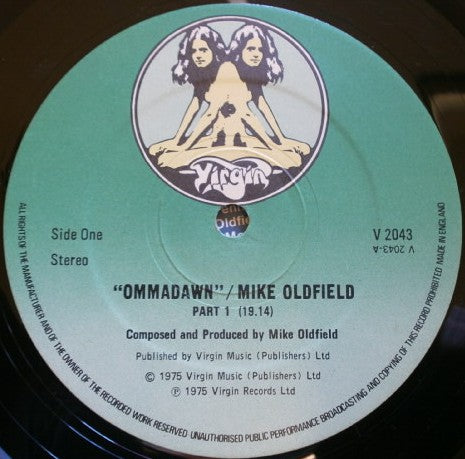Mike Oldfield : Ommadawn (LP, Album, RE, Gre)
