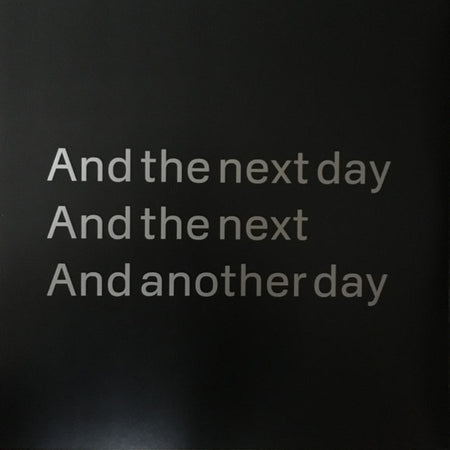 David Bowie : The Next Day (2xLP, Album, 180)