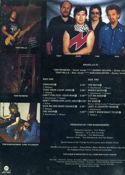 Amarillo (6) : Forever (LP, Album)