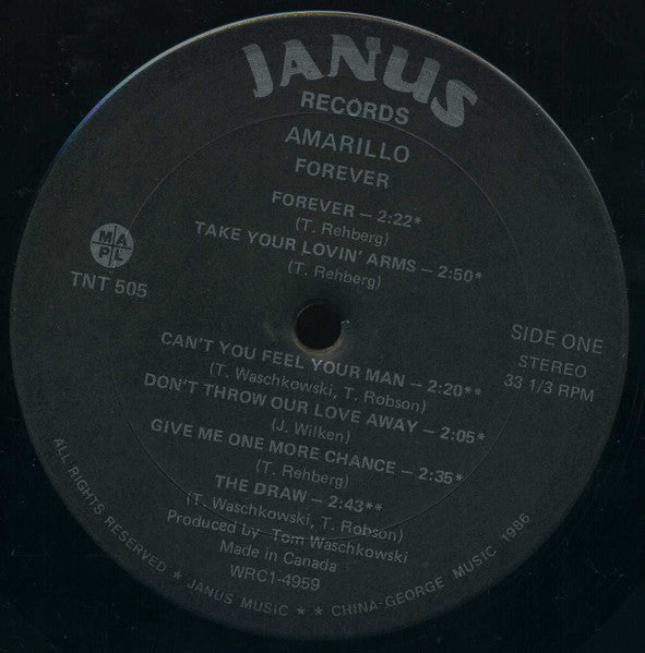 Amarillo (6) : Forever (LP, Album)