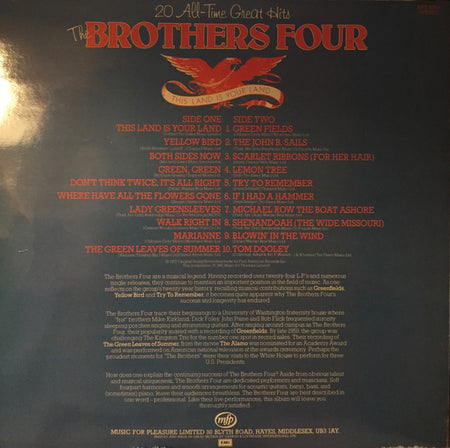 The Brothers Four : This Land Is Your Land (LP, Album, Comp)