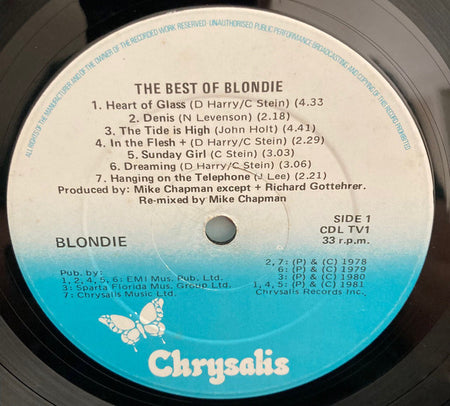 Blondie : The Best Of Blondie (LP, Comp)