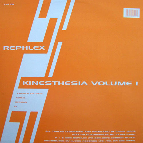 Kinesthesia : Kinesthesia Volume 1 (12", EP)