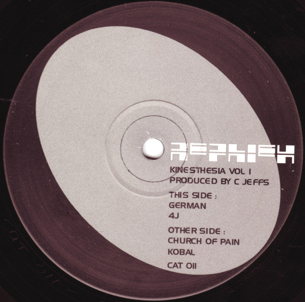 Kinesthesia : Kinesthesia Volume 1 (12", EP)