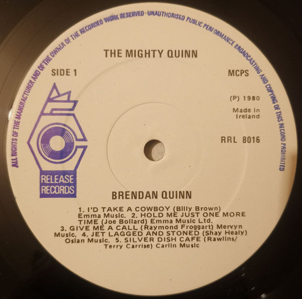Brendan Quinn (2) : The Mighty Quinn (LP)