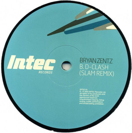 Bryan Zentz : D-Clash (12")