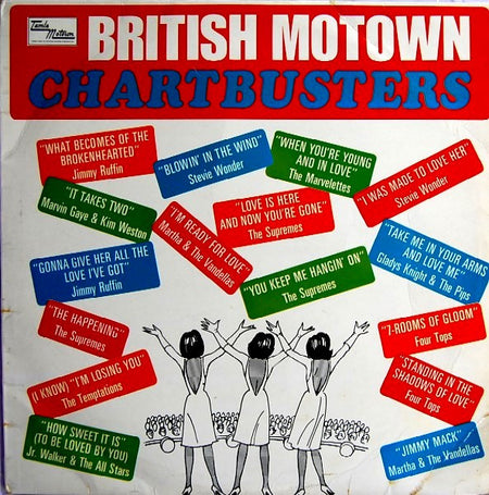 Various : British Motown Chartbusters (LP, Comp, Mono)