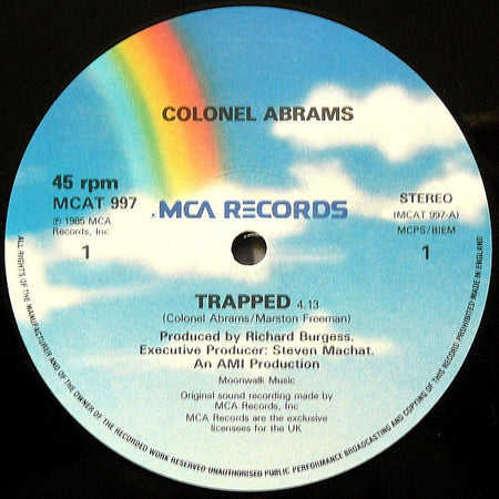 Colonel Abrams : Trapped (12" Version) (12", Pic)