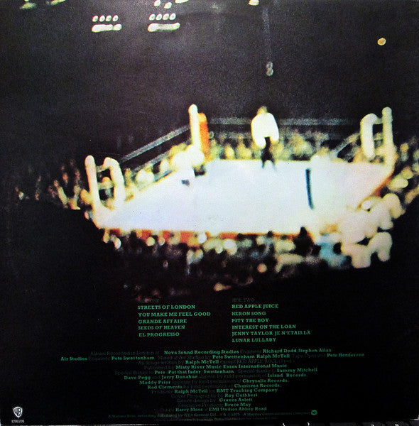 Ralph McTell : Streets (LP, Advance, Album, Gat)