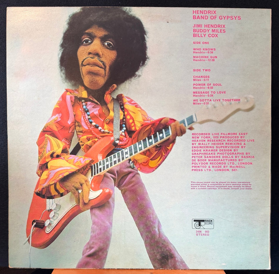 Jimi Hendrix - Band Of Gypsys
