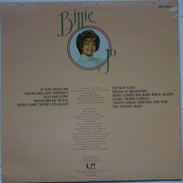 Billie Jo Spears : If You Want Me (LP, Album)
